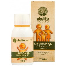 Liposominis vitaminas C, apelsinų skonio. Maisto papildas (100ml.)